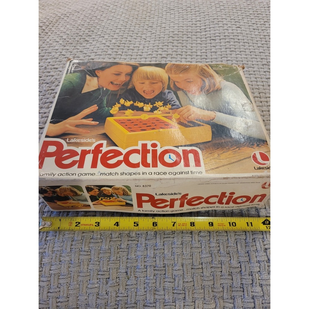 Vintage 1975 Lakeside Perfection Timer Matching Pieces Game- See Description